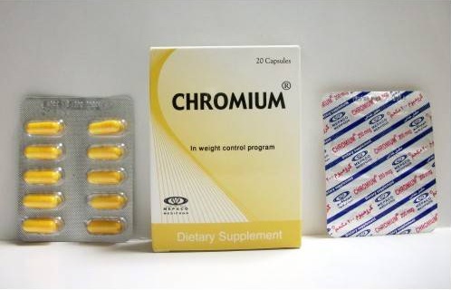كروميوم كبسول CHROMIUM MEPACO 20 CAPS