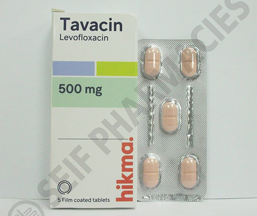 سعر تافاسين ٥٠٠ اقراص TAVACIN 500MG 5 F.C. TAB.