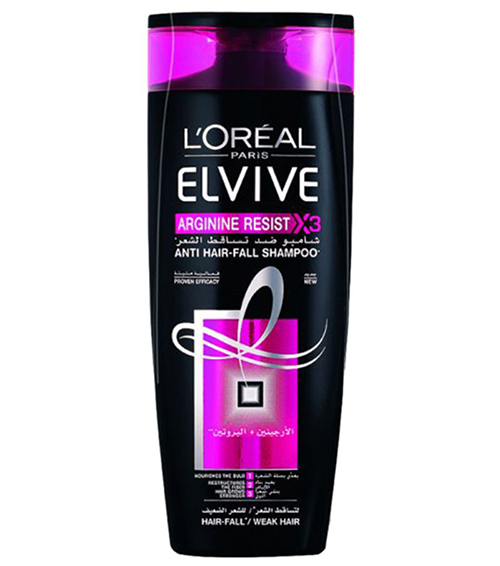 شامبو لوريال لتساقط الشعر L'Oreal Paris Elvive Arginine Resist X3 Anti Hair-Fall Shampoo 200ml